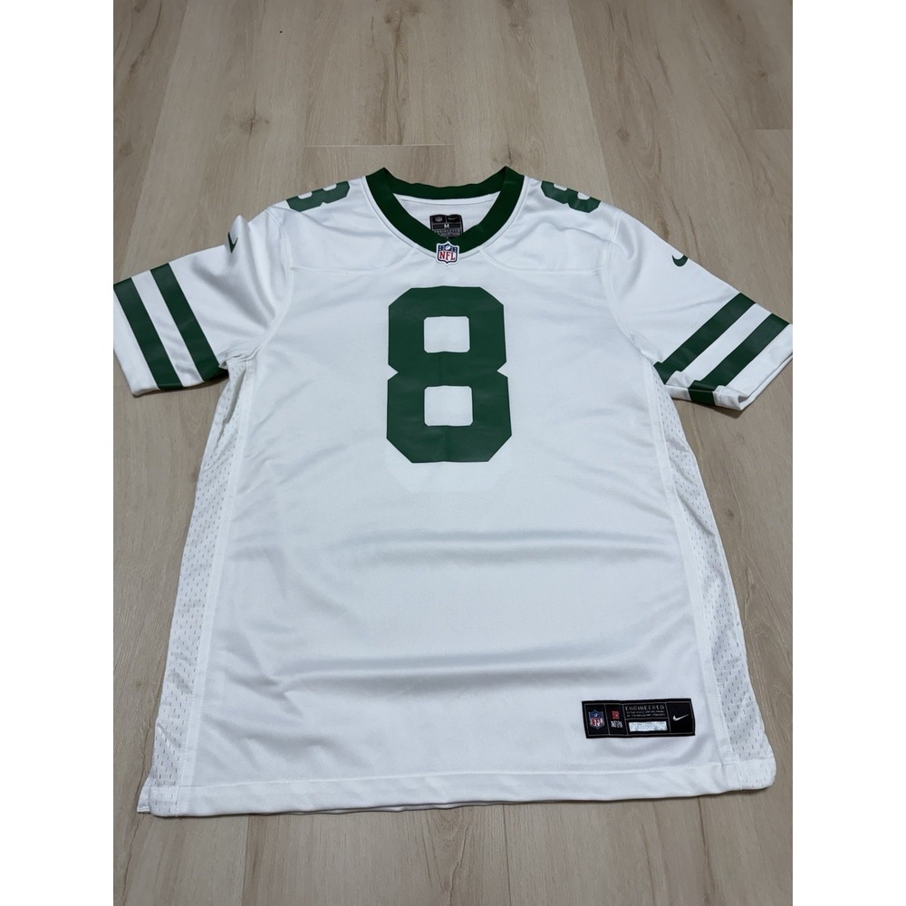 Nike New York Jets Aaron Rodgers #8 NFL On Field Jersey Men's Size Medium White